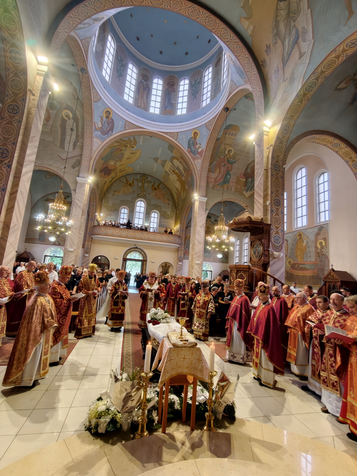Liturgia s pohrebnými obradmi za o. Michala Roška, CSsR